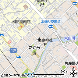 佐々木精肉店周辺の地図