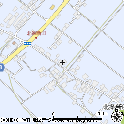 愛媛県西条市北条1264-1周辺の地図