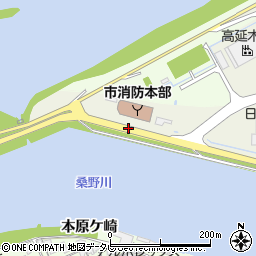 辰巳工業団地周辺の地図