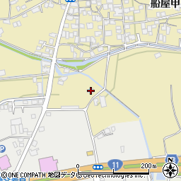 愛媛県西条市船屋甲308周辺の地図