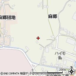 山口県熊毛郡田布施町麻郷周辺の地図