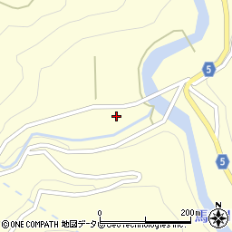四国中央市消防署新宮分遣所周辺の地図