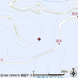 徳島県勝浦郡勝浦町坂本観音堂周辺の地図
