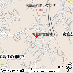 彦島堀越団地周辺の地図