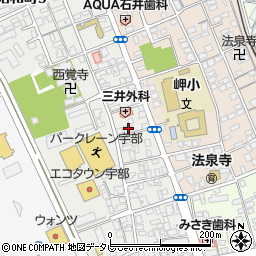 三井外科医院周辺の地図