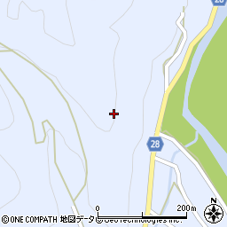 徳島県阿南市楠根町（東原）周辺の地図