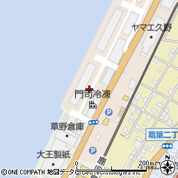 福岡県北九州市門司区西海岸3丁目周辺の地図