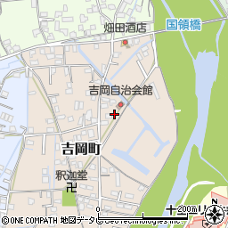 愛媛県新居浜市吉岡町3周辺の地図