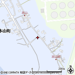山口県山陽小野田市本山町28周辺の地図
