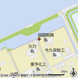 四国熱錬株式会社周辺の地図