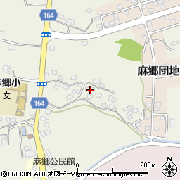田布施町　麻郷公民館周辺の地図