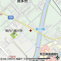 愛媛県西条市喜多台431周辺の地図