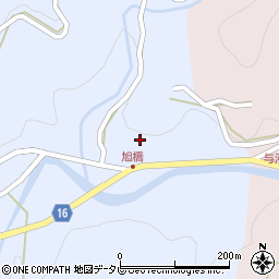 徳島県勝浦郡勝浦町坂本大伏尾周辺の地図
