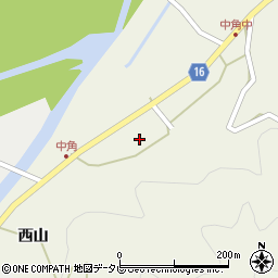 徳島県勝浦町（勝浦郡）中角（長田）周辺の地図