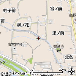 徳島県阿南市柳島町周辺の地図