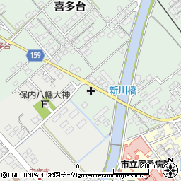 愛媛県西条市喜多台428周辺の地図