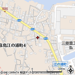 下関江ノ浦郵便局周辺の地図