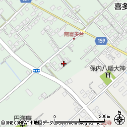 愛媛県西条市喜多台131周辺の地図
