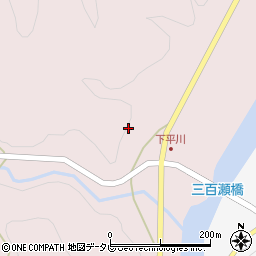 和歌山県日高郡日高川町平川116周辺の地図