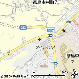 彦島変電所前周辺の地図