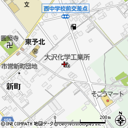 株式会社大沢化学工業所周辺の地図
