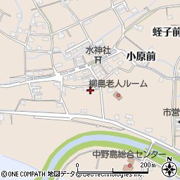 徳島県阿南市柳島町外萩周辺の地図