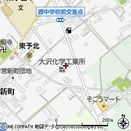 大沢化学工業所周辺の地図