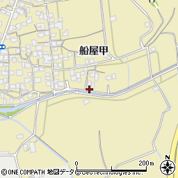 愛媛県西条市船屋甲318周辺の地図