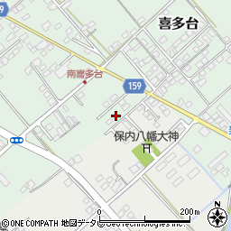 愛媛県西条市喜多台138周辺の地図