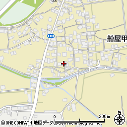 愛媛県西条市船屋甲558周辺の地図