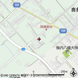 愛媛県西条市喜多台135周辺の地図