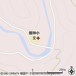 田辺市立龍神小学校周辺の地図