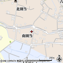 徳島県阿南市柳島町（南別当）周辺の地図