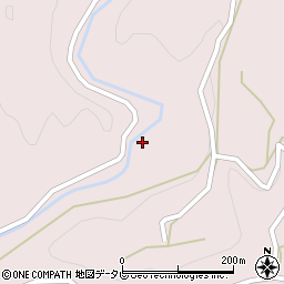 徳島県勝浦町（勝浦郡）三溪（高屋）周辺の地図