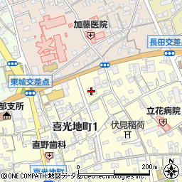 愛媛銀行泉川支店周辺の地図