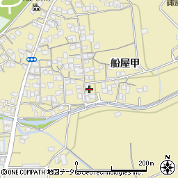 愛媛県西条市船屋甲348周辺の地図