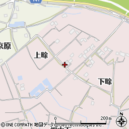 徳島県阿南市横見町（上畭）周辺の地図