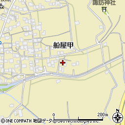 愛媛県西条市船屋甲336周辺の地図