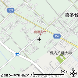 愛媛県西条市喜多台145周辺の地図
