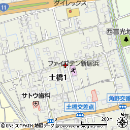 五城洋菓子土橋店ご注文受付用周辺の地図