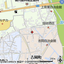 愛媛県新居浜市吉岡町1周辺の地図