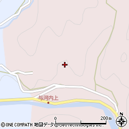 徳島県勝浦郡勝浦町三溪西岡周辺の地図