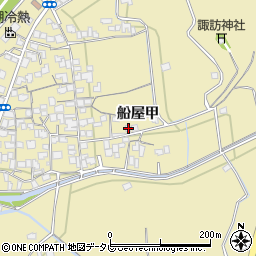 愛媛県西条市船屋甲355周辺の地図
