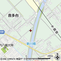 愛媛県西条市喜多台423周辺の地図