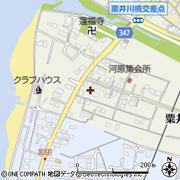 愛媛県松山市粟井河原229周辺の地図