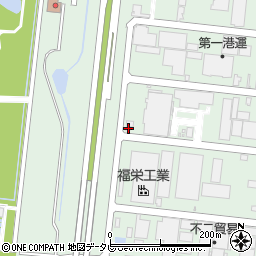 日本通運　若松営業所周辺の地図
