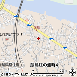 田ノ首下関線周辺の地図