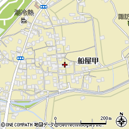 愛媛県西条市船屋甲364周辺の地図