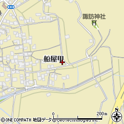 愛媛県西条市船屋甲356周辺の地図