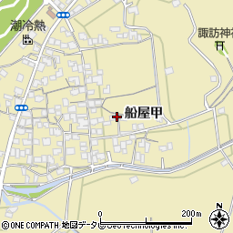 愛媛県西条市船屋甲358周辺の地図